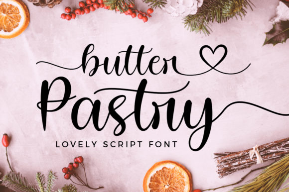 Butter Pastry: A Sweet and Elegant Script Font