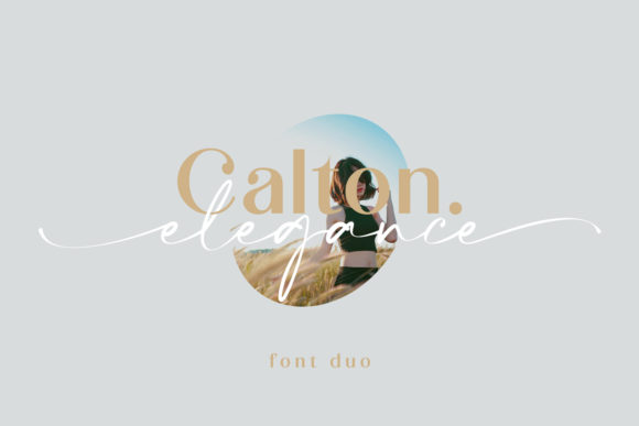 Calton Elegance Duo: A Perfect Font for Modern Web Design