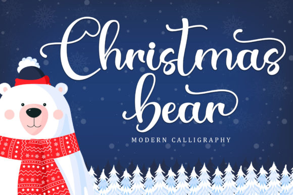 Christmas Bear: The Festive Font for Your Next Campaign