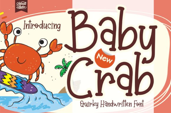 Discover Baby Crab: A Playful Font for Engaging Web Designs