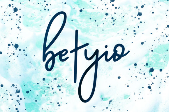 Discover Betyio: A Versatile Handwritten Font for Web Design