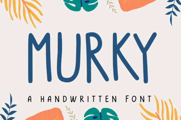 Discover Murky: A Joyful Handwritten Font for Editorial Design