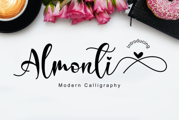 Discovering Almonti: A Handwritten Font for Elegant Design