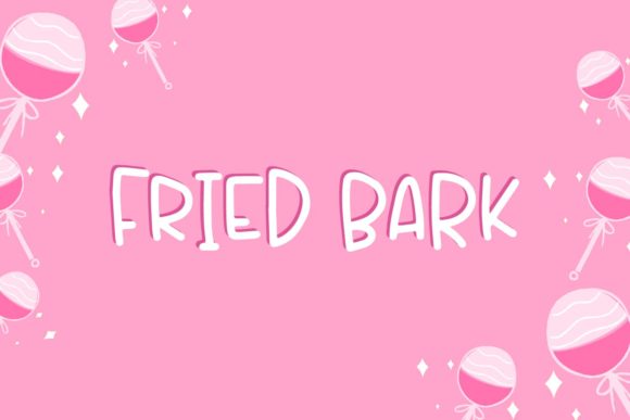 Enhance Your Brand with Fried Bark: A Playful Handwritten Font