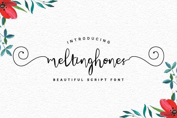 Enhance Your Brand with Meltinghones: A Versatile Handwritten Font