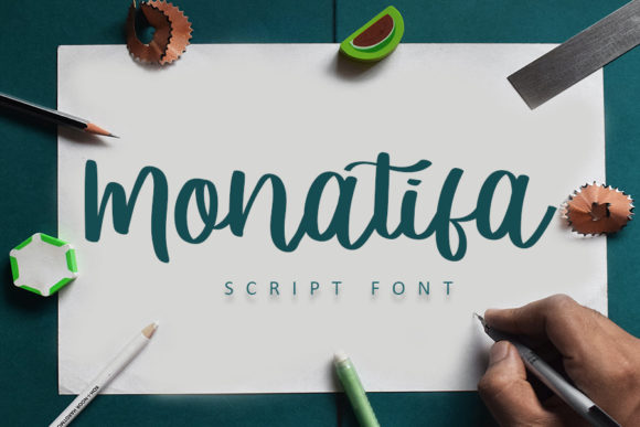 Enhance Your Brand with Monatifa: A Natural, Sweet Font