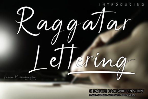 Enhance Your Brand with Raggatar Lettering Font