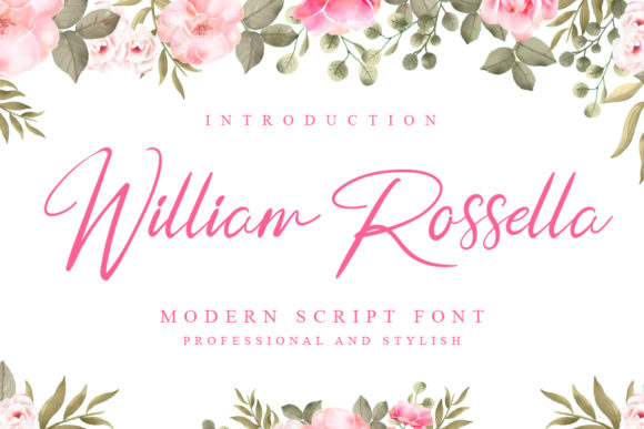 Enhance Your Brand with William Rossella Font