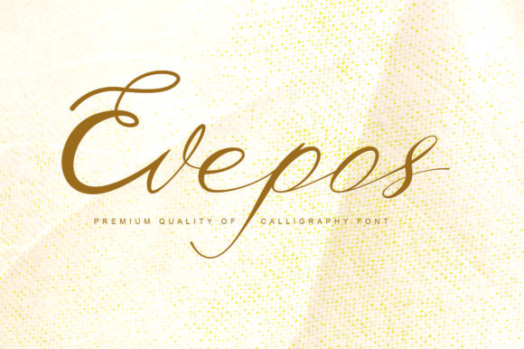 Enhance Your Campaigns with Evepos, the Elegant Handwritten Font