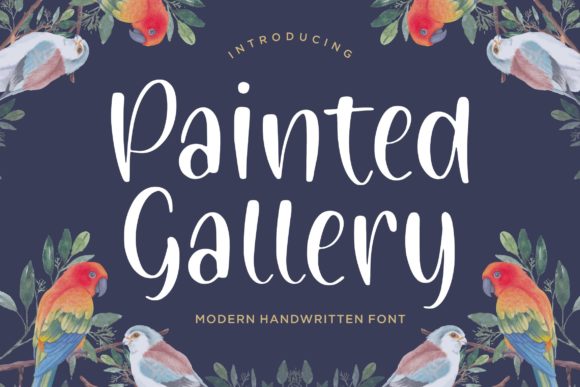 Enhancing Your Editorial Design with Painted Gallery Font