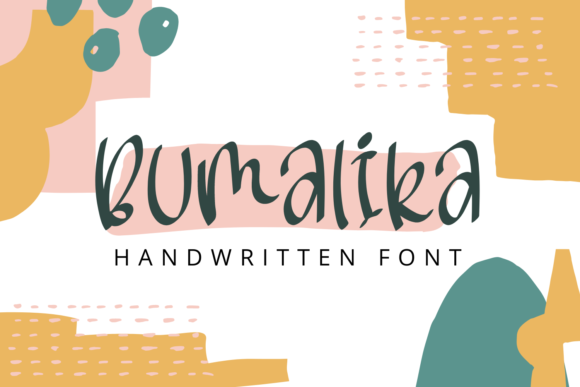 Exploring Bumalika: A Charming Handwritten Font for Branding