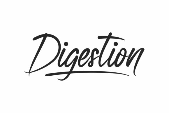 Exploring Digestion: A Font with Character