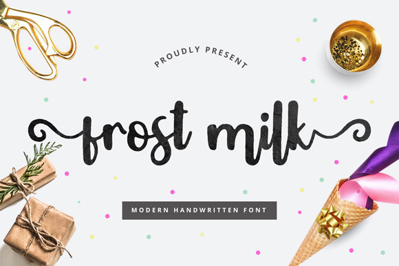 Frost Milk: The Elegant Handwritten Font for Web Design