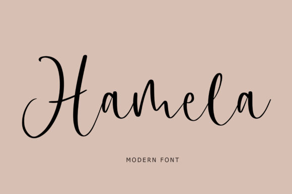 Hamela: A Joyful Handwritten Font for Crafters and Creators