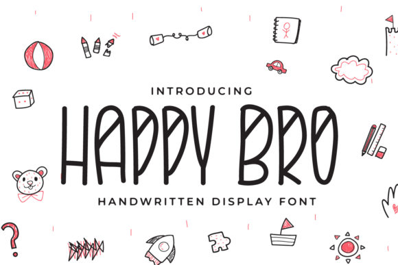 Happy Bro: A Stylish Handwritten Font for Modern Web Design