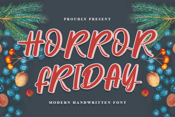 Horror Friday: A Charming Handwritten Font for Makers