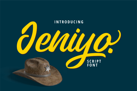 Jeniyo: A Handwritten Font for Elegant Web Design