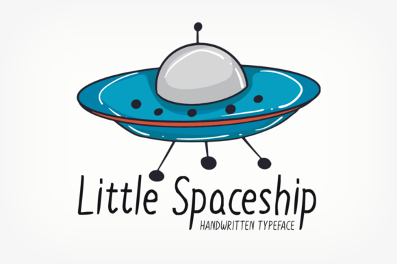 Little Spaceship: A Handwritten Font for Creative Campaigns