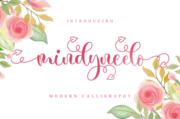 Mindyneelo: A Delicate and Elegant Handwritten Font for Web Design