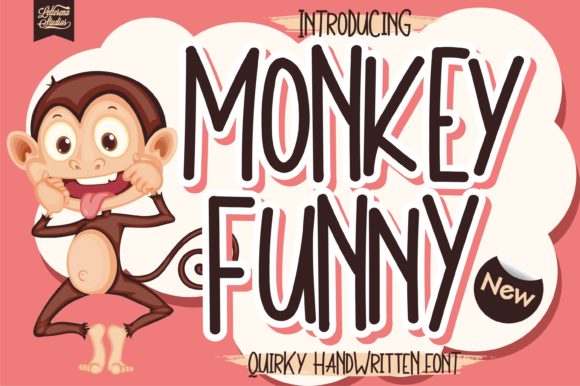 Monkey Funny: A Handwritten Font for Modern Web Design