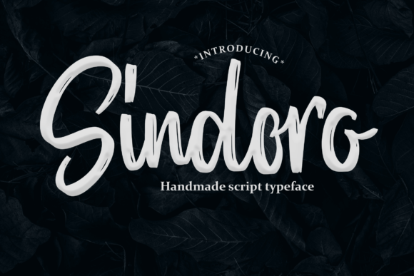 Sindoro: A Script Amp Font for Elegant Branding