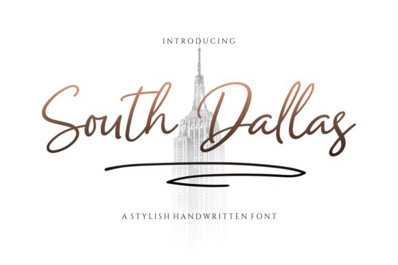 South Dallas: A Charming Handwritten Font for Makers