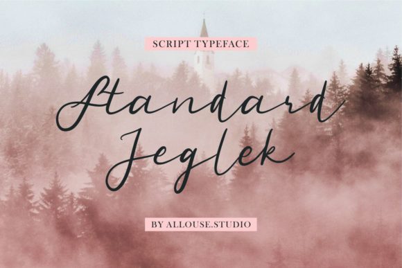 Standard Jeglek: A Handwritten Font for Eye-Catching Campaigns