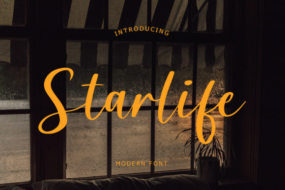 Starlife: Elevate Your Campaigns with This Elegant Script Font