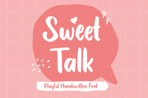 Sweet Talk: The Elegant Script Font for Engaging Visuals