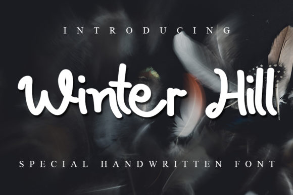 Winter Hill: A Charming Handwritten Font for Makers