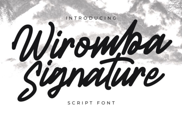 Wiromba: A Handwritten Font for Memorable Branding